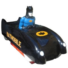Vintage 1966 Batman Coin Op Supermarket Childs Ride, Extremely Rare