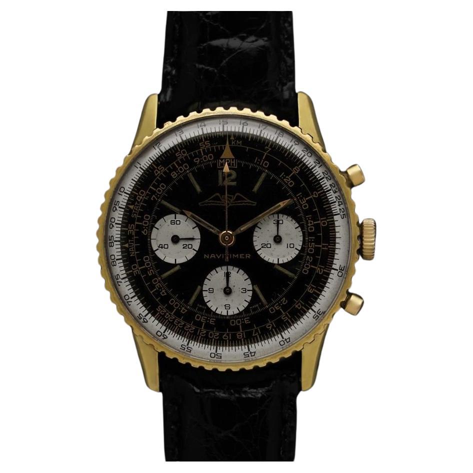 1966 Breitling Navitimer Vintage Aviator's AOPA Chronograph Uhr im Angebot