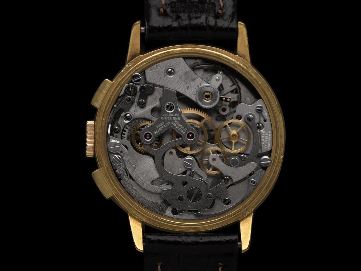 1966 Breitling Top Time Vintage Ref. 2003 Mens Chronograph Watch - Gold Plated 3