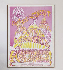 1966 Buffalo Springfield - Avalon Ballroom Original Vintage poster