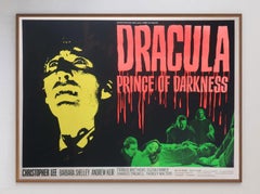 1966 Dracula Prince of Darkness Original Vintage Poster