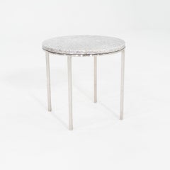 1966 Gordon Bunshaft and Davis Allen for SOM Marble & Stainless Steel Side Table