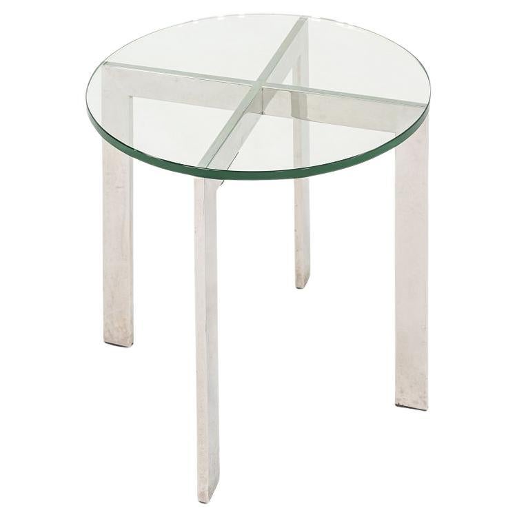 1966 Gordon Bunshaft and Davis Allen for SOM Stainless Steel Side Table