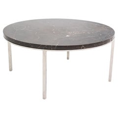 1966 Gordon Bunshaft & Davis Allen Marble & Stainless Coffee Table, TA-51