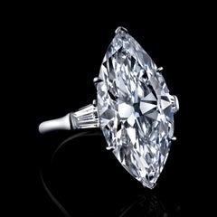 1966 Harry Winston, GIA Certified, 8.40ct, Marquise Diamond, Very Light Blue