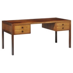 Freistehender Schreibtisch von Helge Borge Mortensen, 1966