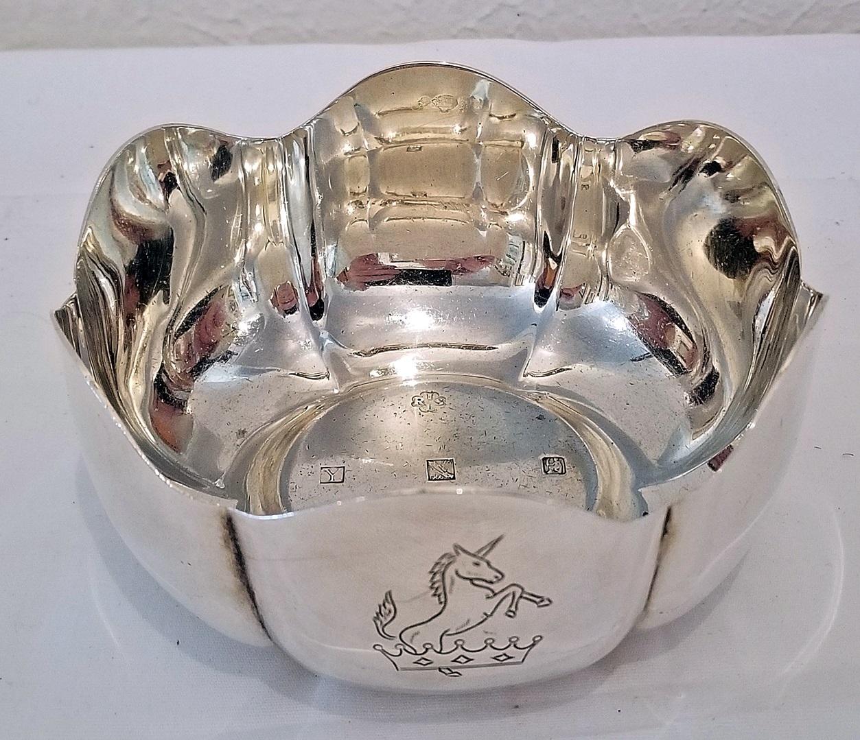 1966 Irish Sterling Silver Bowl for 50th Anniversary of 1916 Rising 1