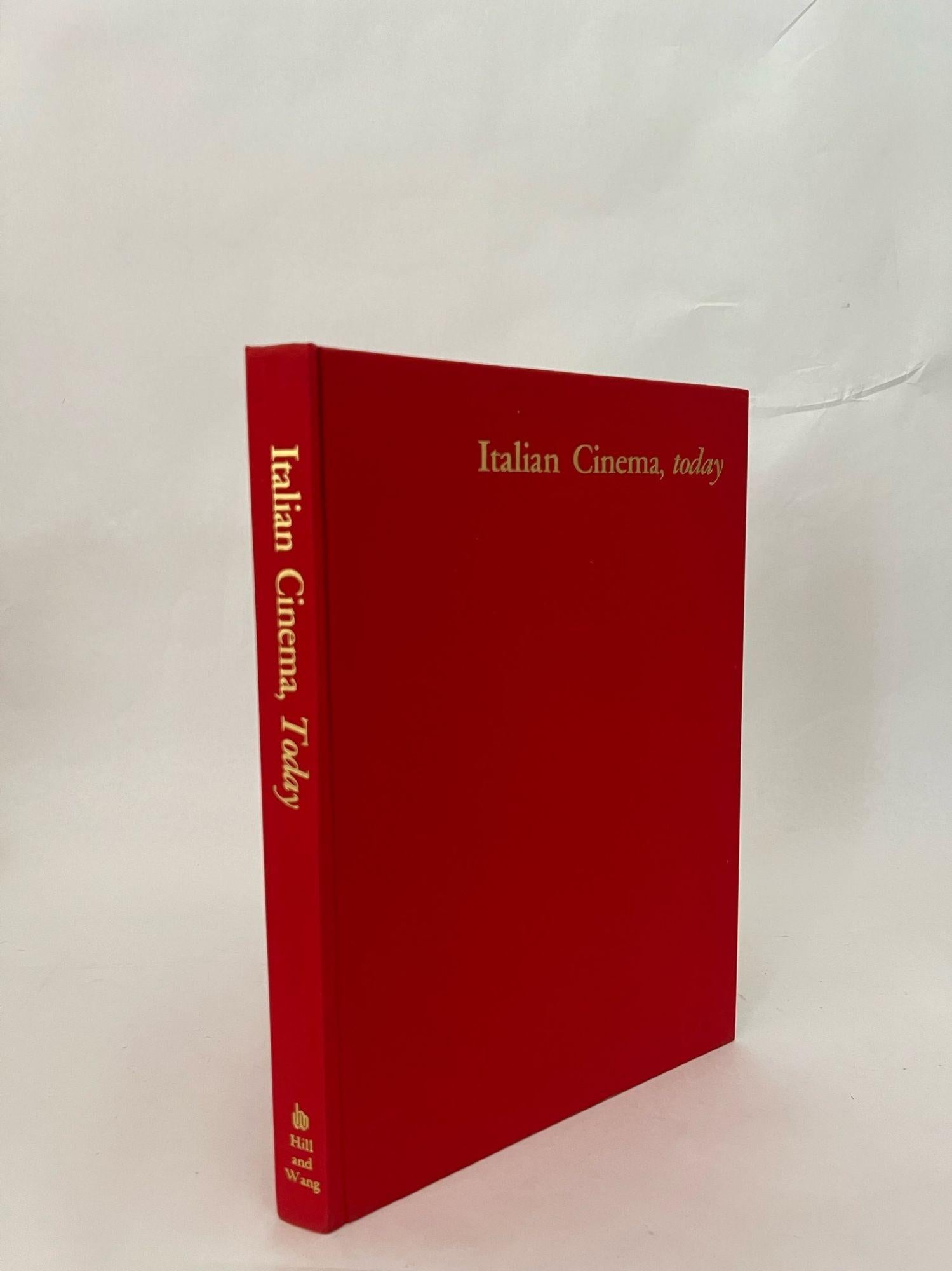20th Century 1966 Italian Cinema Today by Gian Luigi Rondi First Edition For Sale
