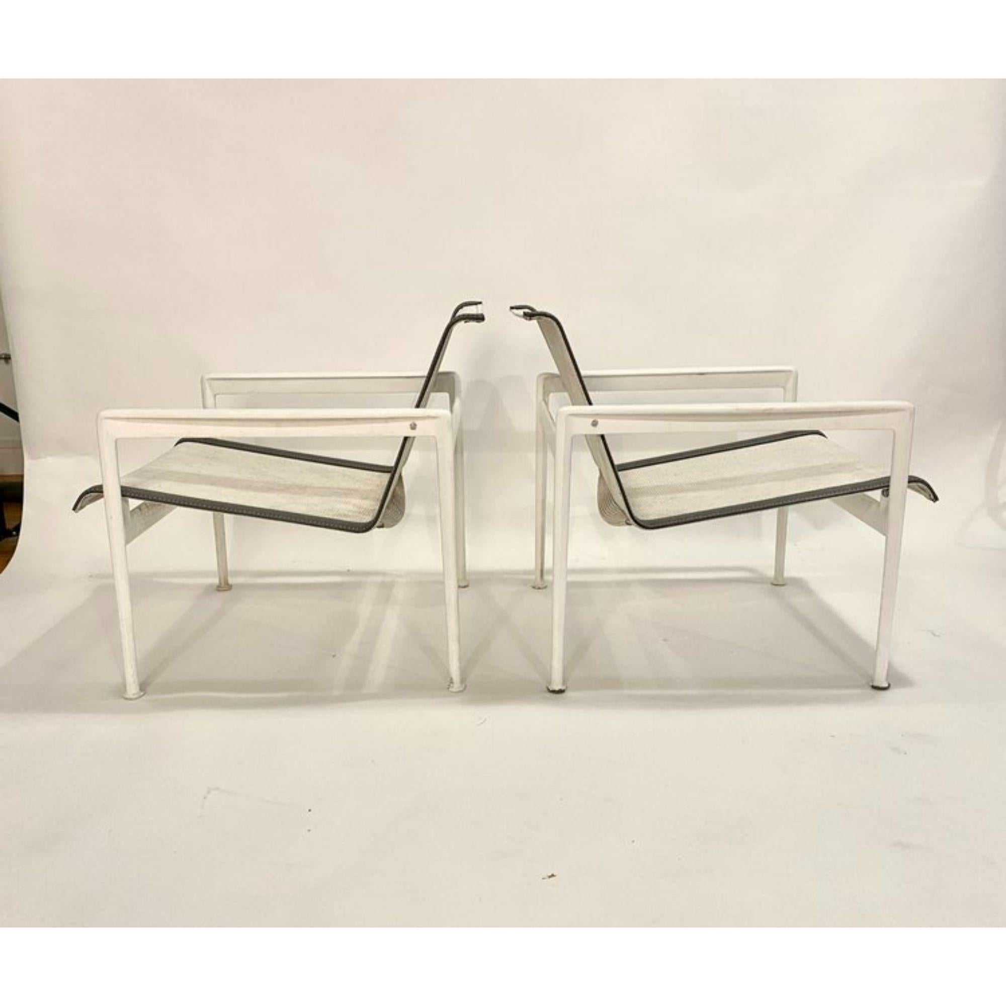 Mid-Century Modern 1966 Lounge Chairs for Florence Knoll by Richard Schultz, Set of 4
