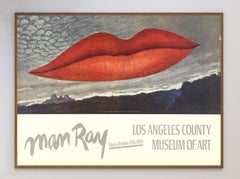 Original-Vintage-Poster, Man Ray, Los Angeles County Museum of Art, 1966