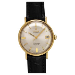 1966 Omega Seamaster "Kleerback" Very Rare Vintage Mens Cal. 560 14K Gold Filled