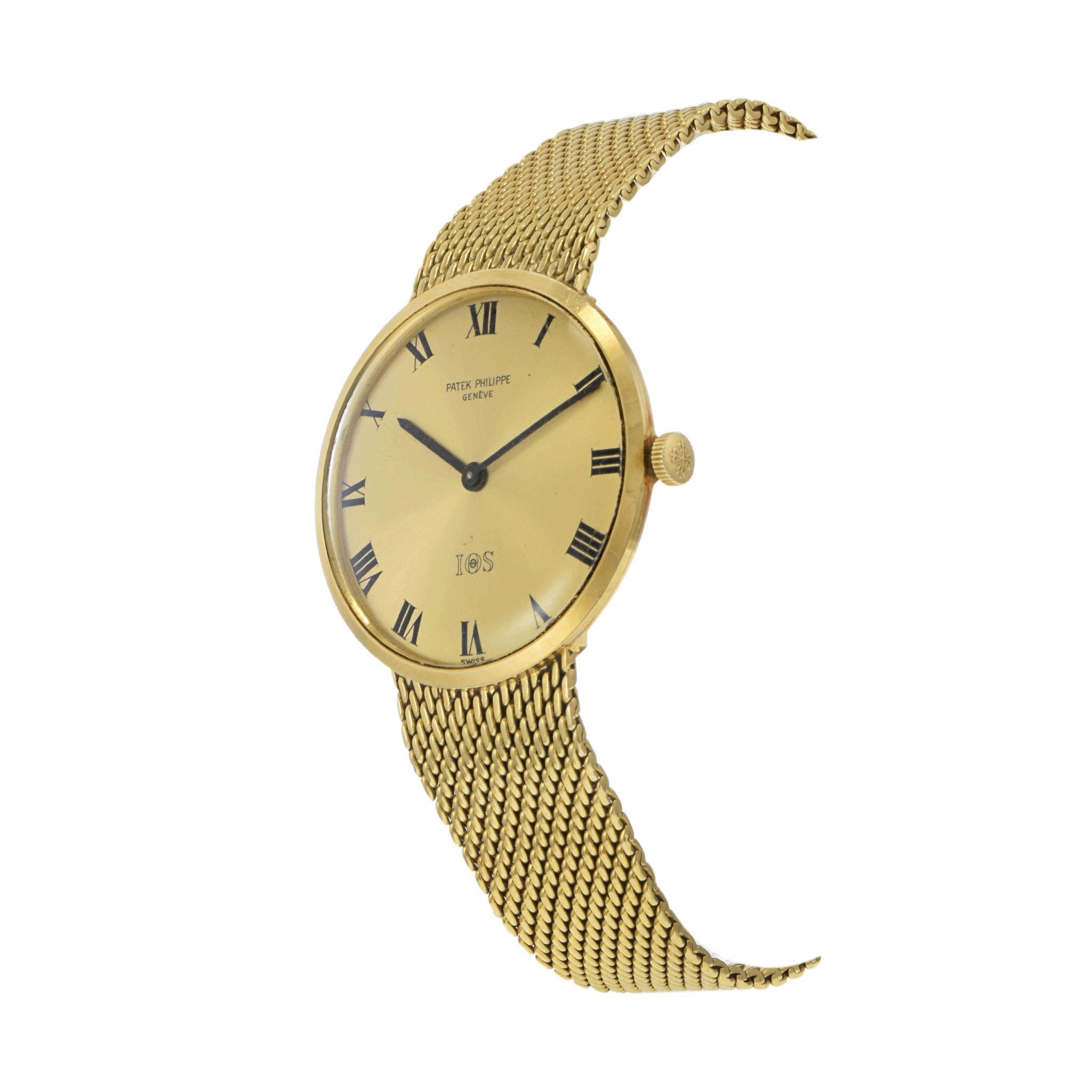 Vintage 1966 Patek Philippe Calatrava IOS Ref. 3562/1 - 18K Gelbgold - Kal. 23-300 - 