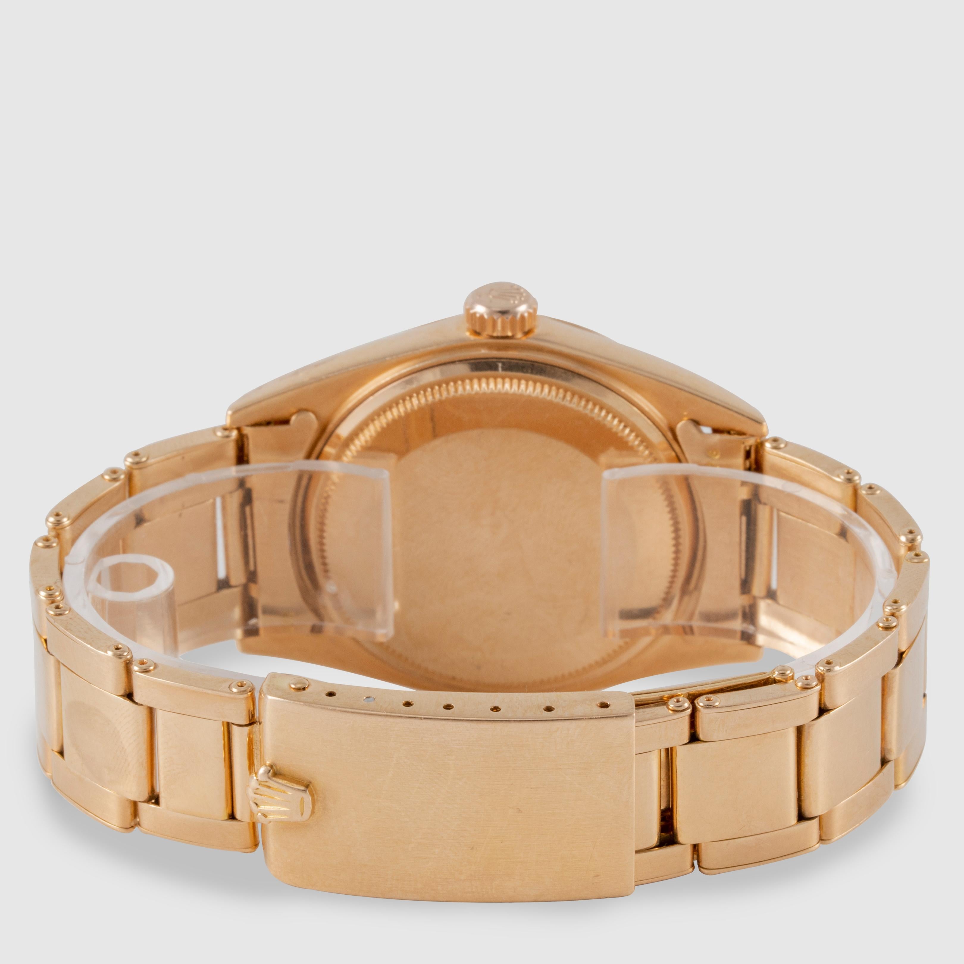 1966 Rolex Day Date Rotgold Oyster-Armband Ref.1803 im Angebot 2