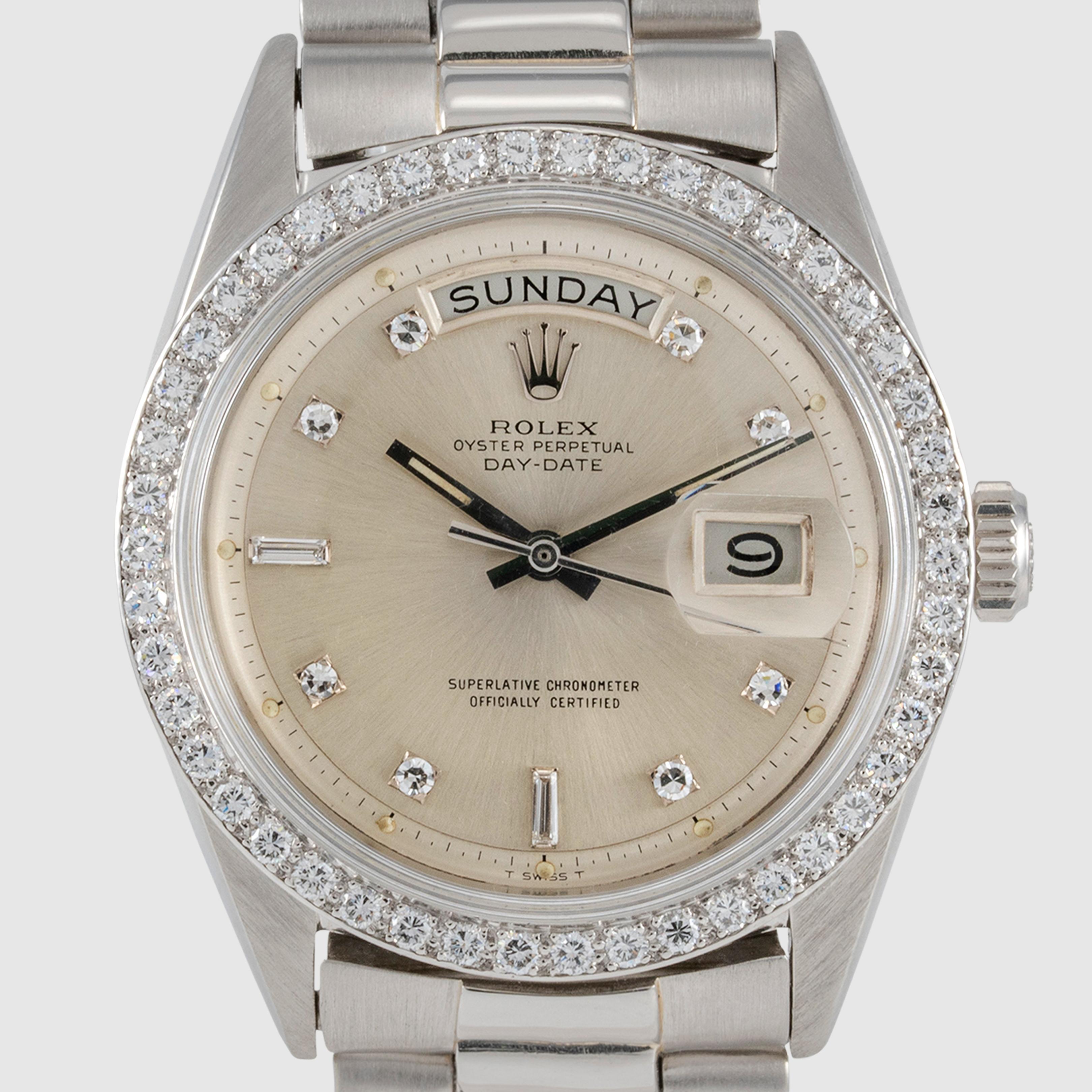 1966 Rolex Day Date Platinum Ref. 1804 In condizioni buone in vendita a Dubai, AE