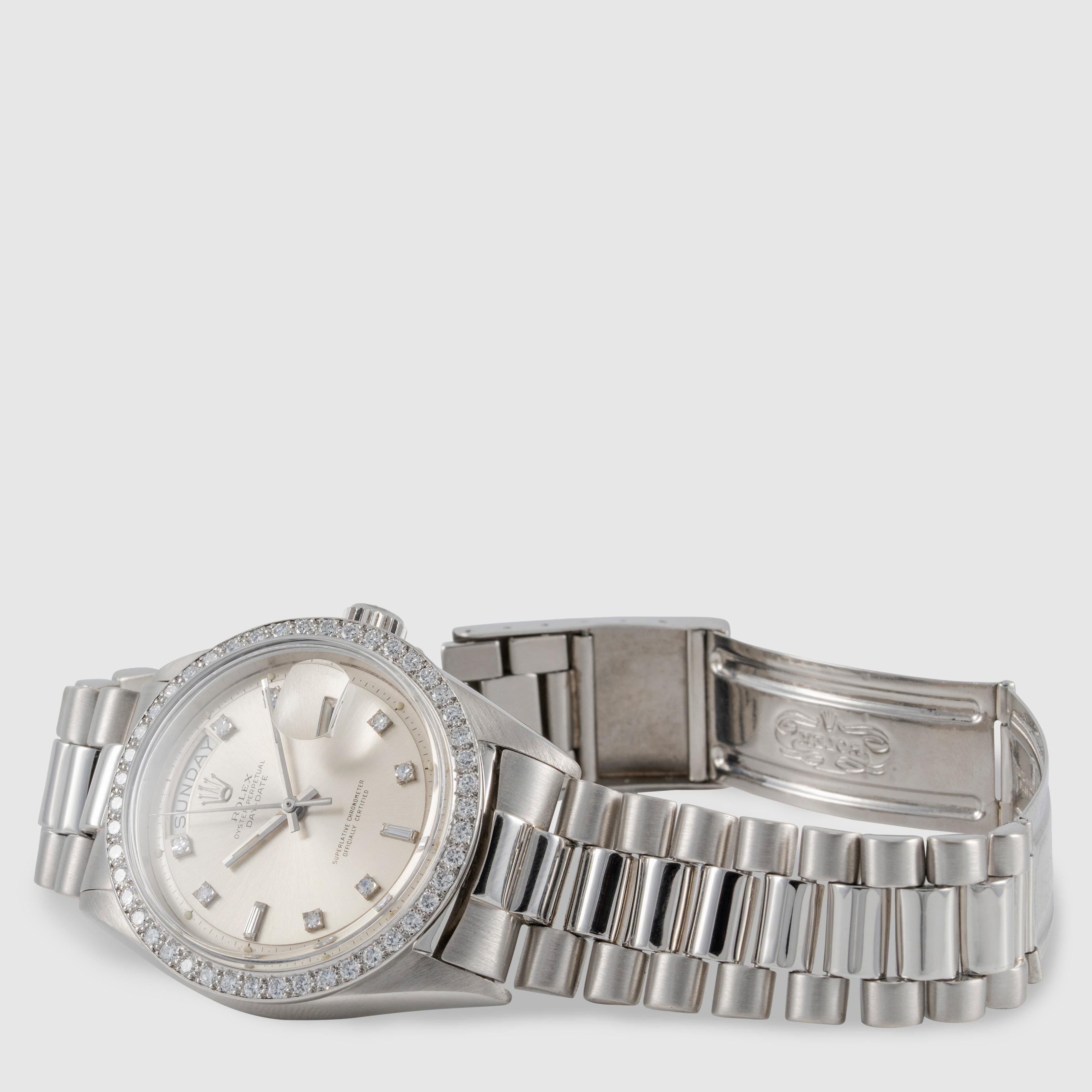 1966 Rolex Day Date Platinum Ref. 1804 in vendita 3