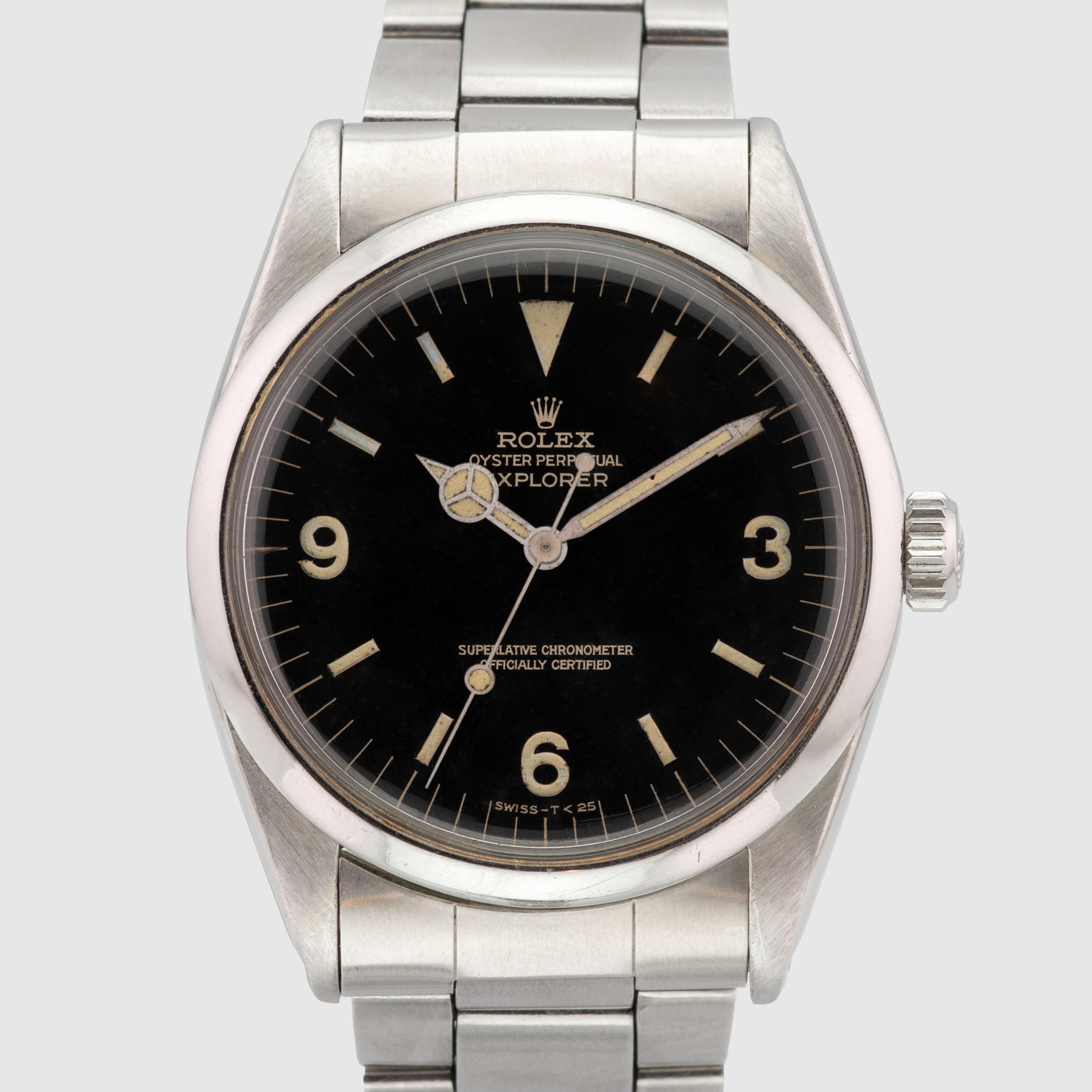 1966 Rolex Explorer I Esfera Dorada Ref. 1016 en Bueno estado para la venta en Dubai, AE