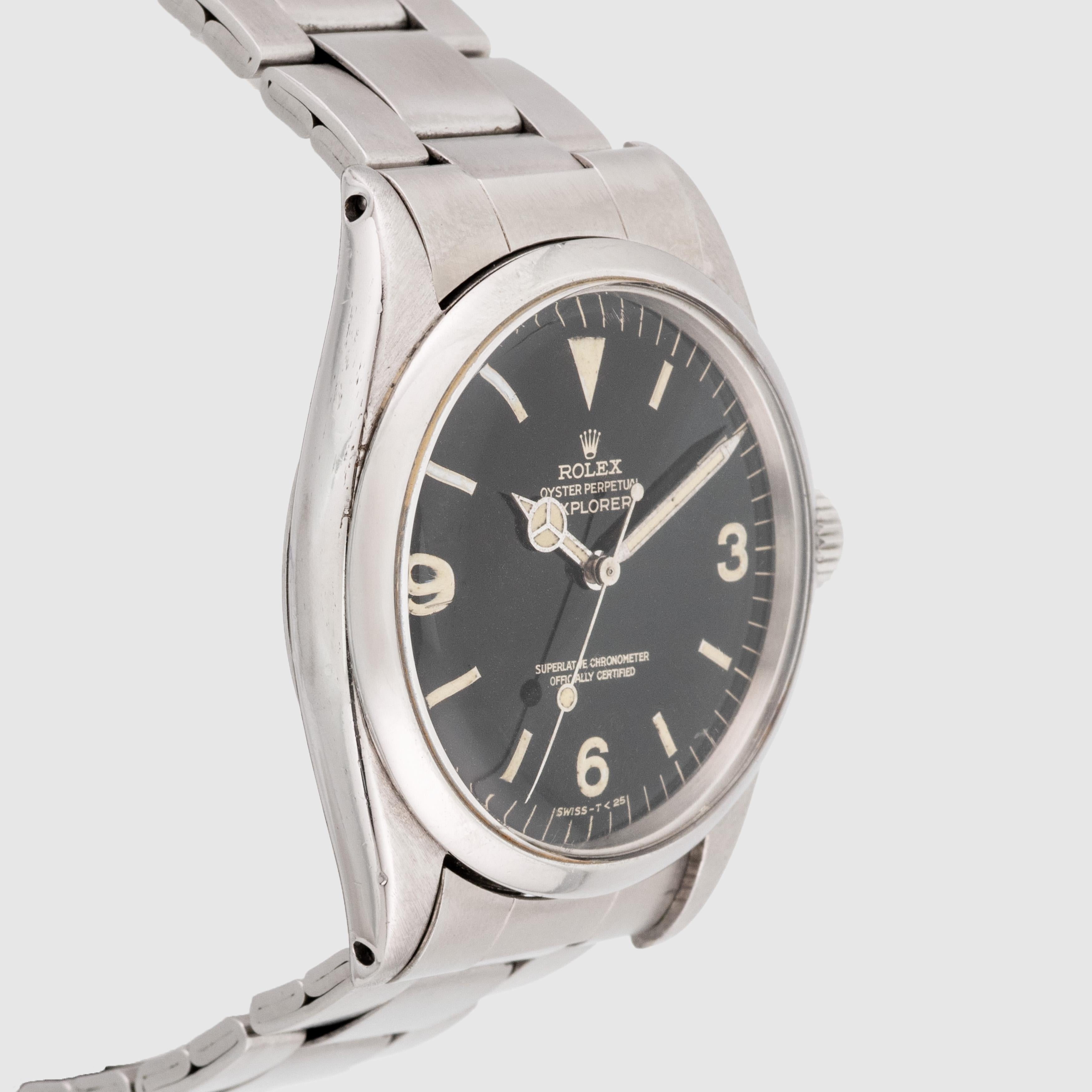 Femenino o masculino 1966 Rolex Explorer I Esfera Dorada Ref. 1016 en venta