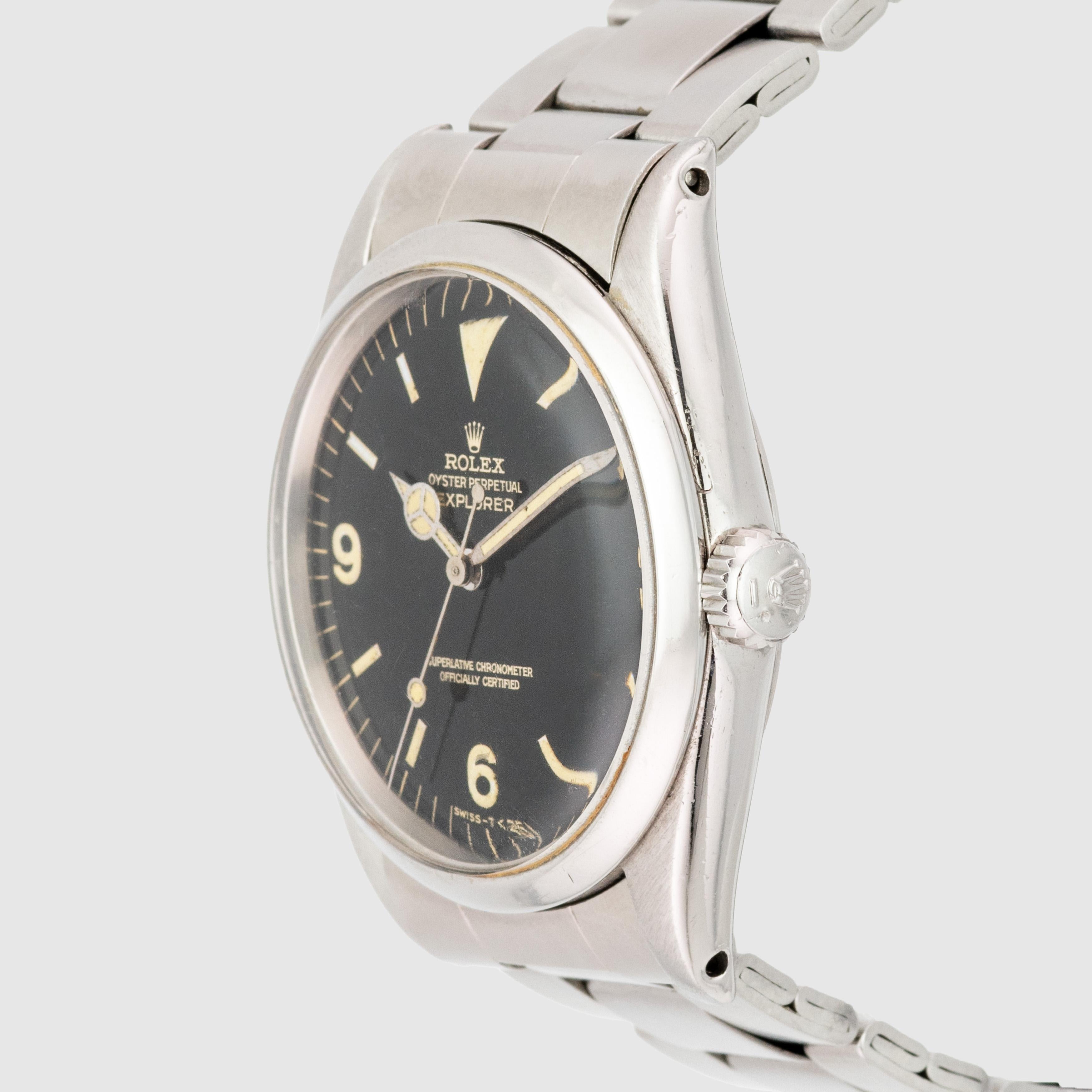 1966 Rolex Explorer I Esfera Dorada Ref. 1016 en venta 1