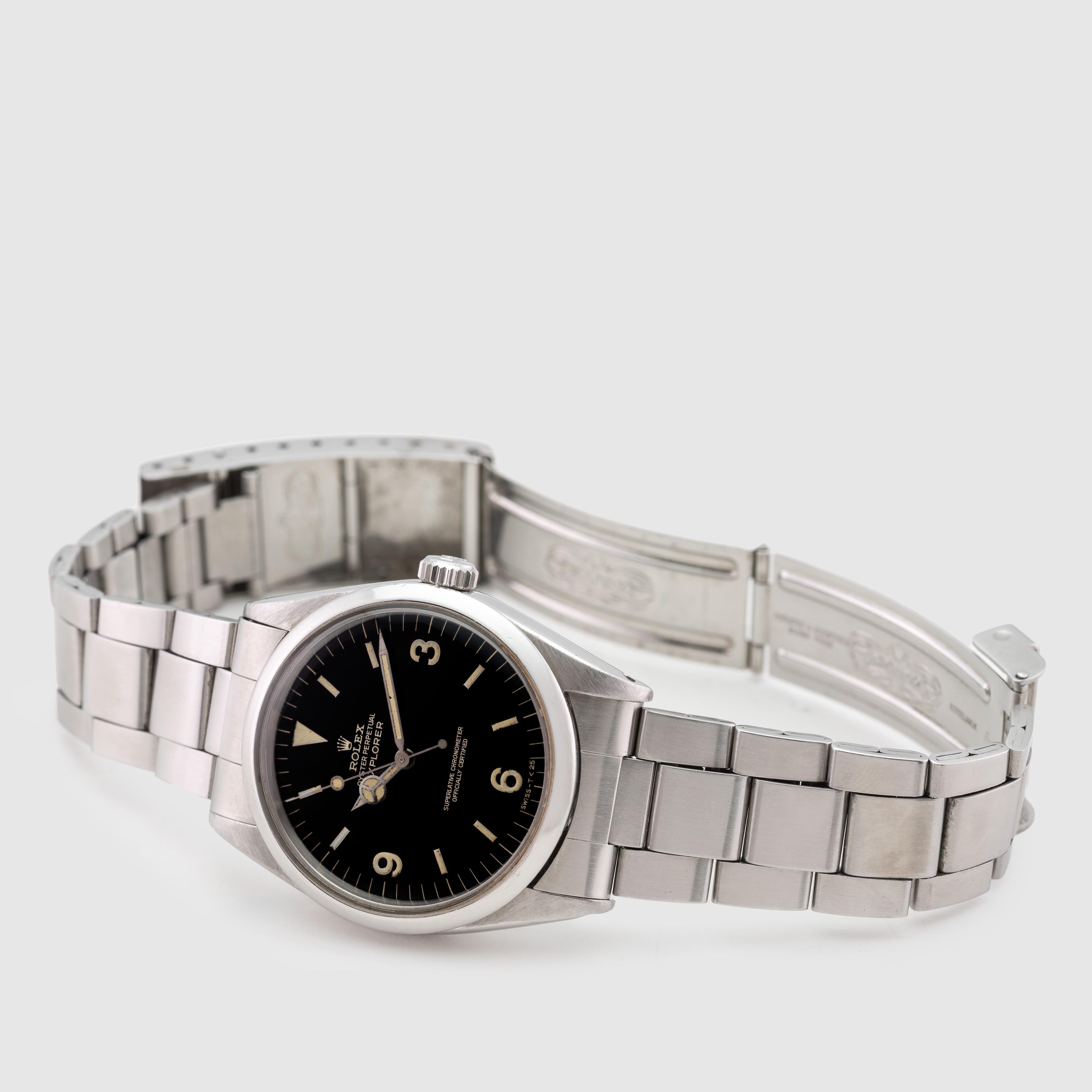 1966 Rolex Explorer I Esfera Dorada Ref. 1016 en venta 3