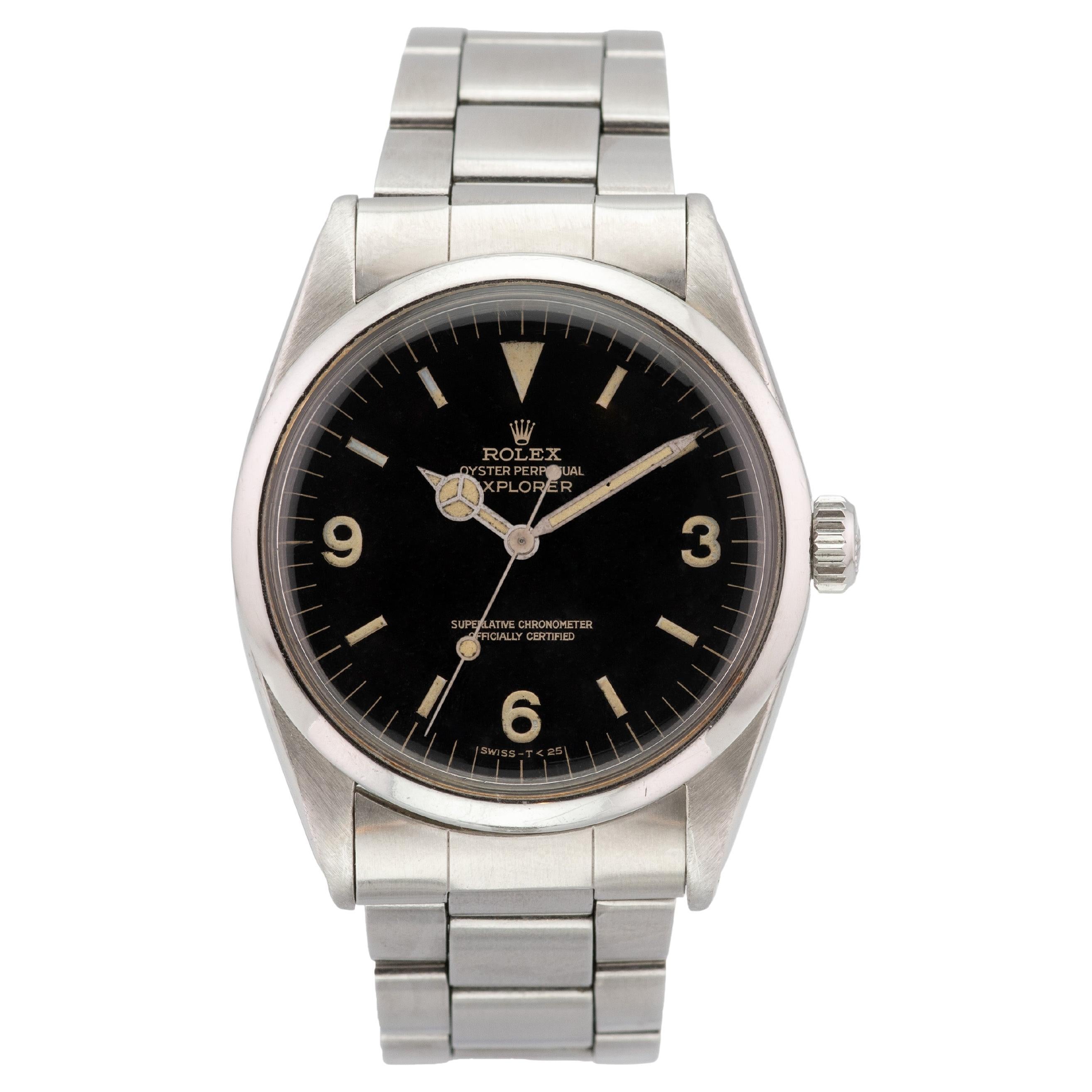 1966 Rolex Explorer I Esfera Dorada Ref. 1016 en venta