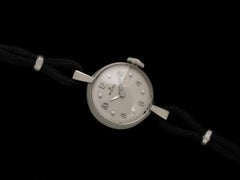 1966 Rolex Ladies Dress Watch, Silver Dial - 14K White Gold