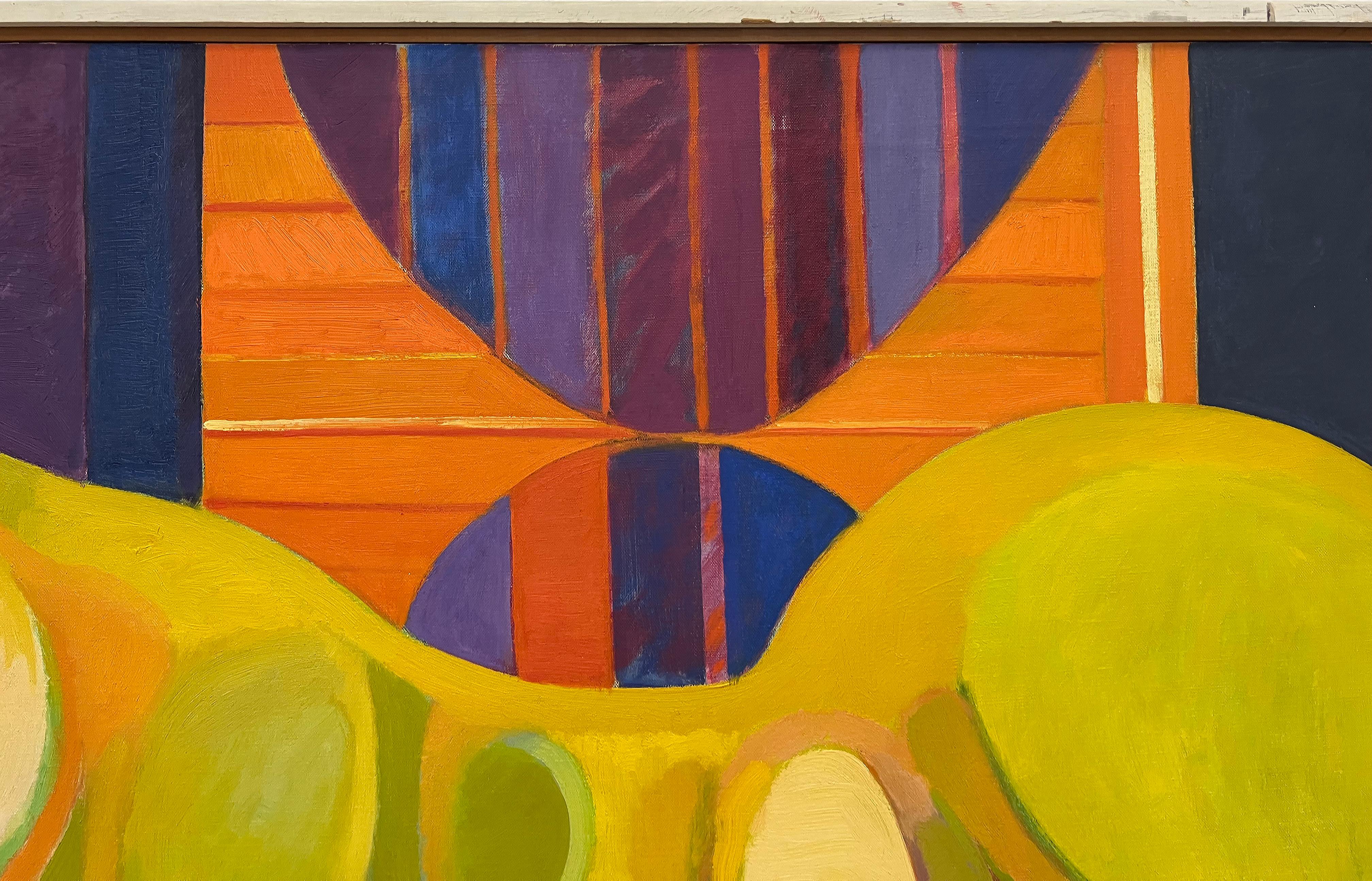 1966 Sonia Chusit Pintura al óleo desnudo abstracto sobre lienzo Pintado a mano en venta