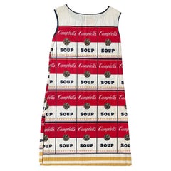 1966 The Campbell Soup Company 'THE SOUPER DRESS" paper dress - Andy Warhol