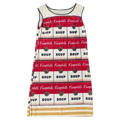 1966 The Campbell Soup Company 'THE SOUPER DRESS" paper dress - Andy Warhol