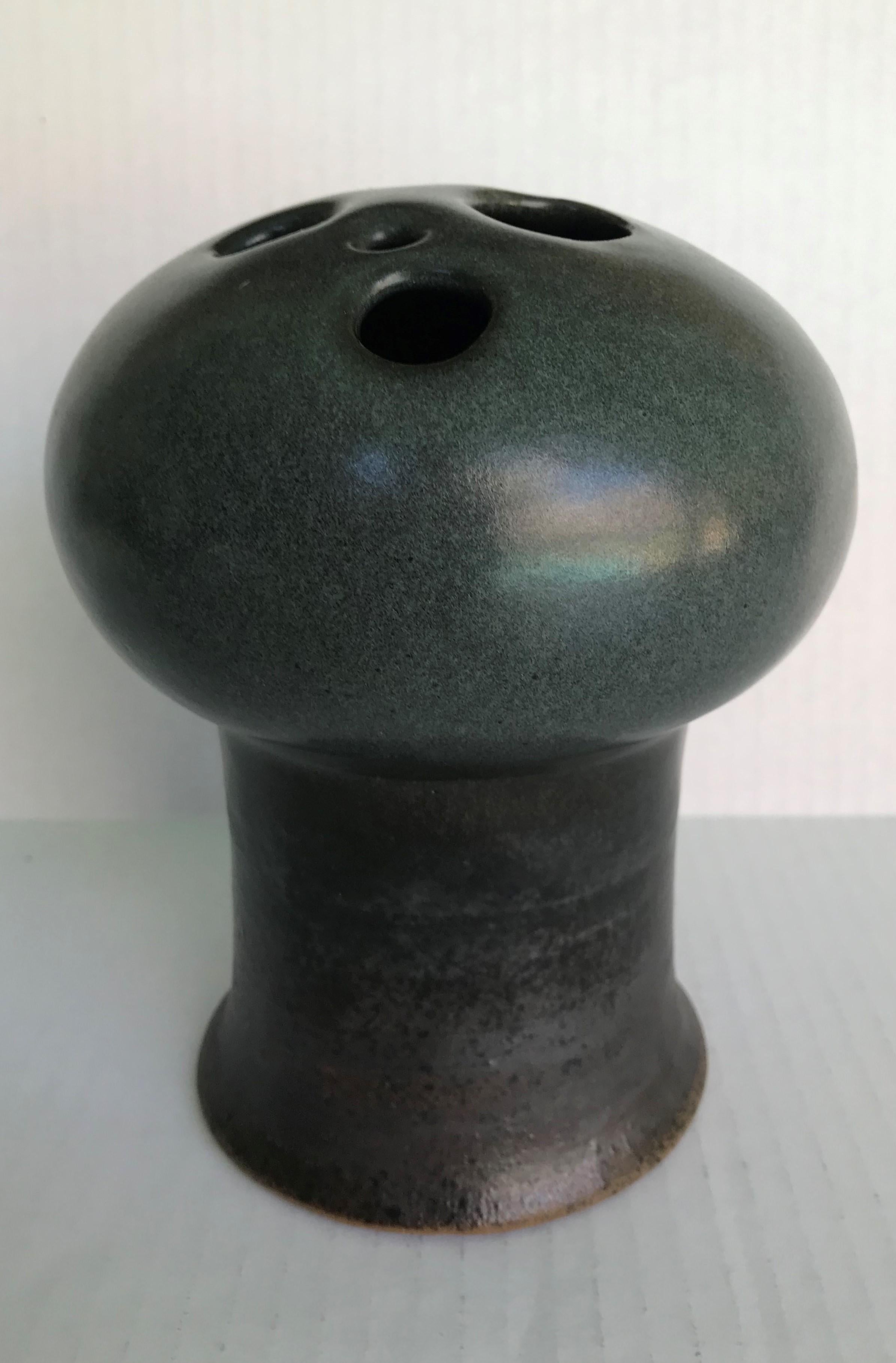 American 1966 Victoria Littlejohn Pottery Weed Pot Vase