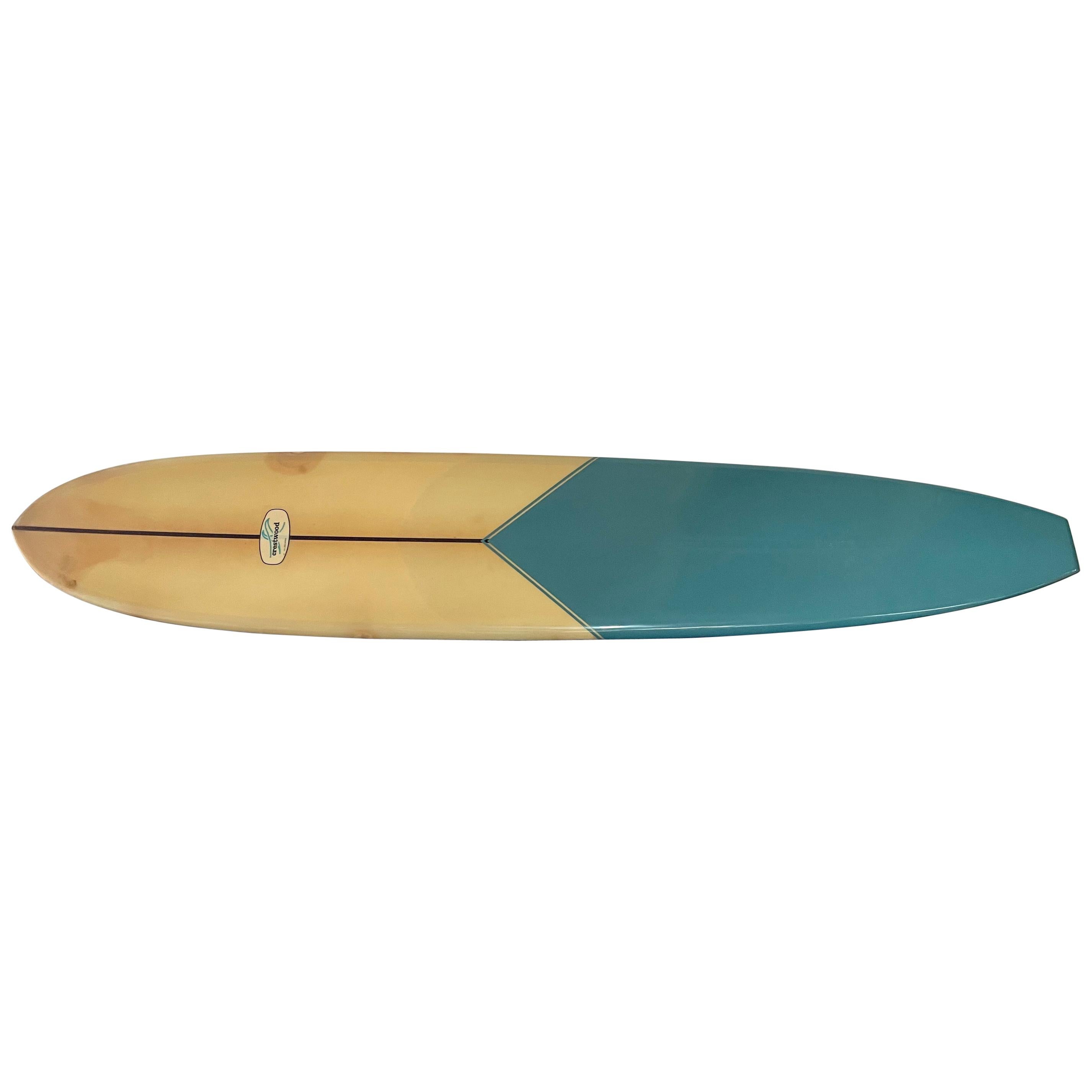 1966 Vintage Crestwood Longboard / Surfboard by Billy Sautner