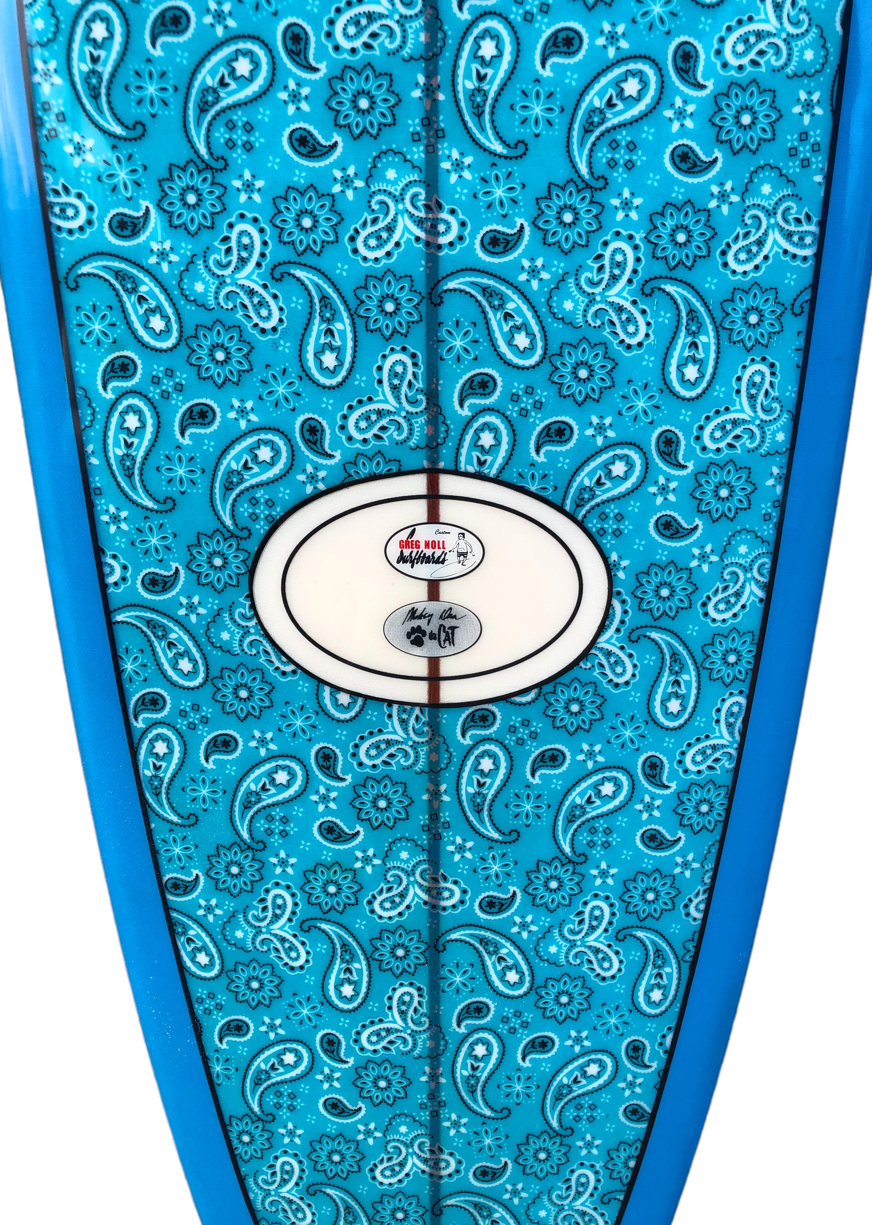 Américain Planche de surf vintage Greg Noll Miki Dora Da Cat de 1966