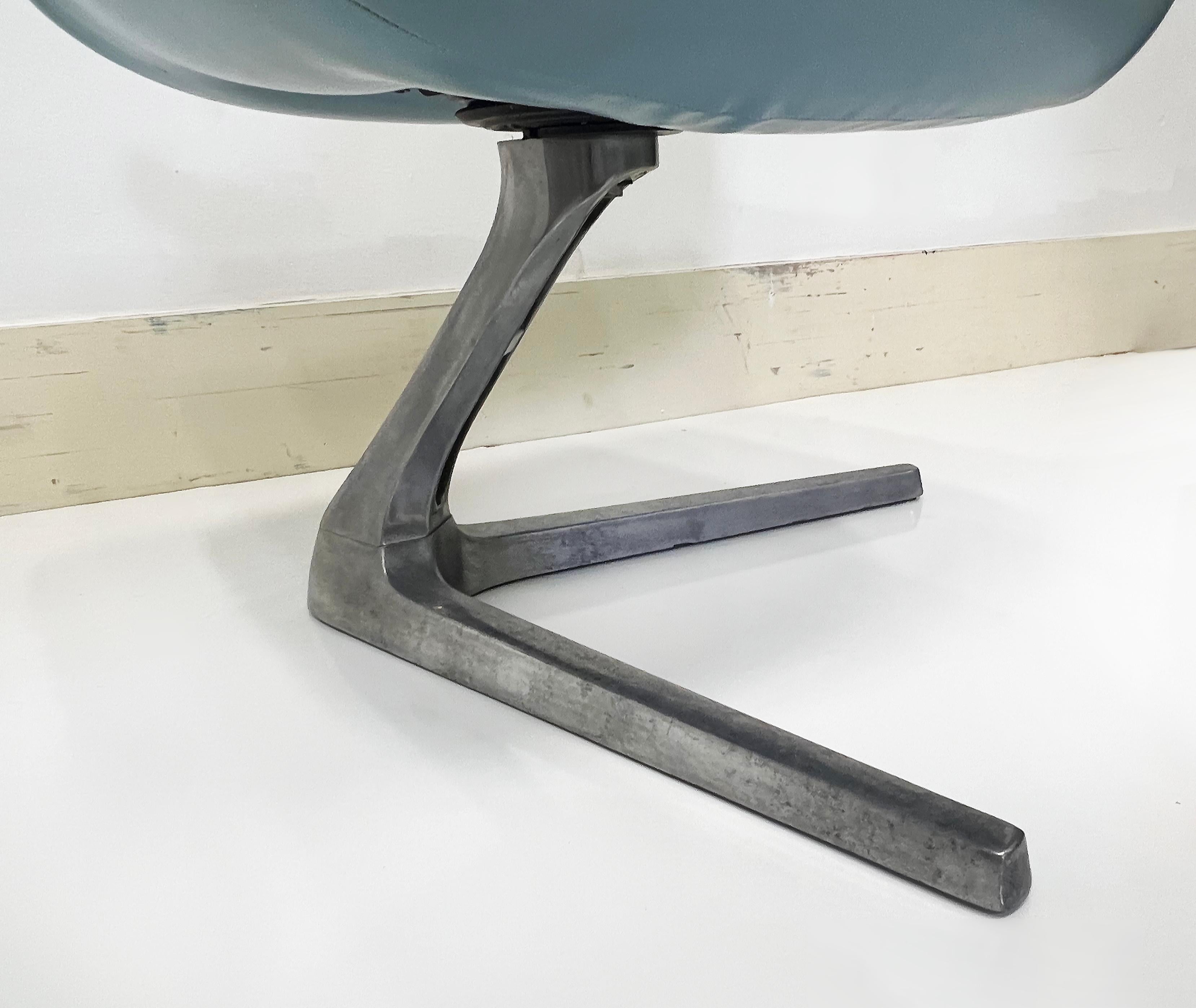 1966 Vladimir Kagan for Chrome Craft, Sculpta Unicorn Chair 2