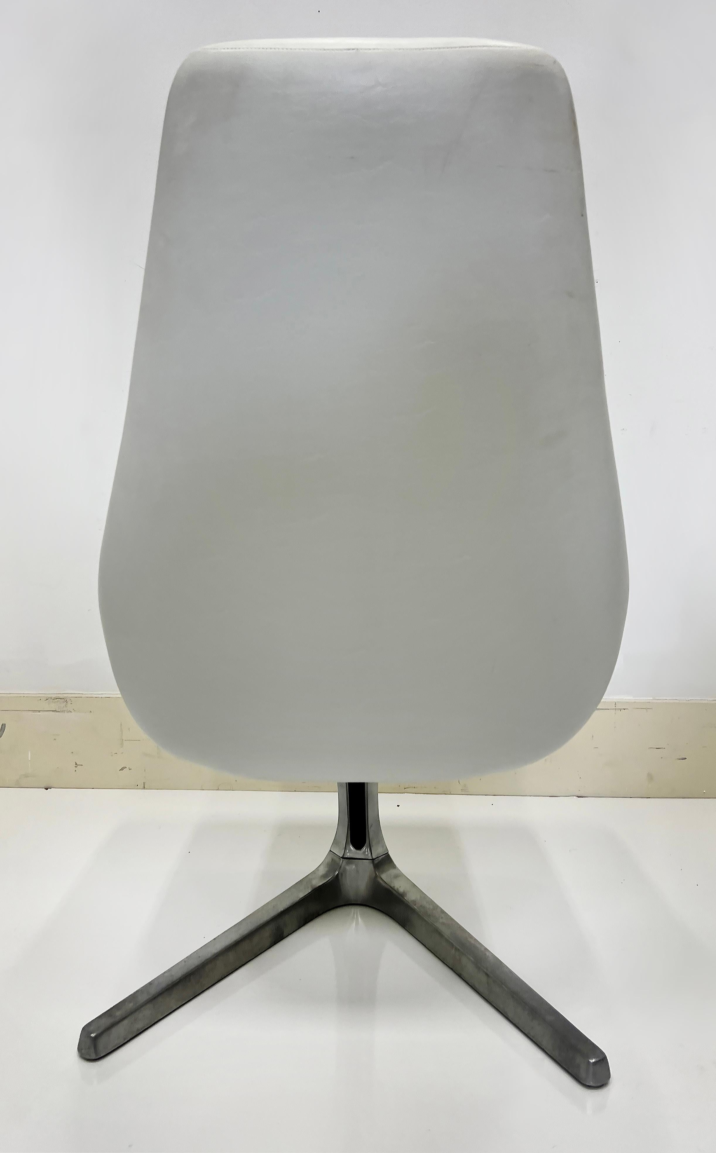 1966 Vladimir Kagan para Chrome Craft, Silla Unicornio Sculpta en venta 1