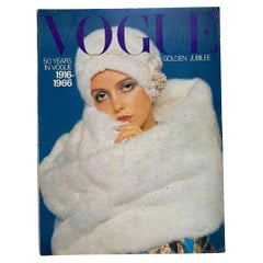 Vintage 1966 VOGUE  1916-1966 Golden Jubilee  Cover by David Bailey