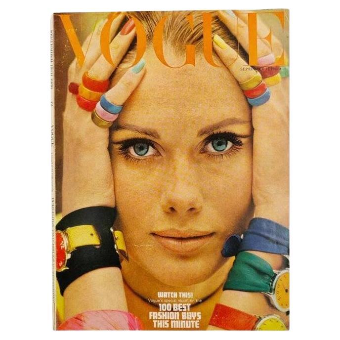 VOGUE, 1966, couverture de Saul Leiter en vente