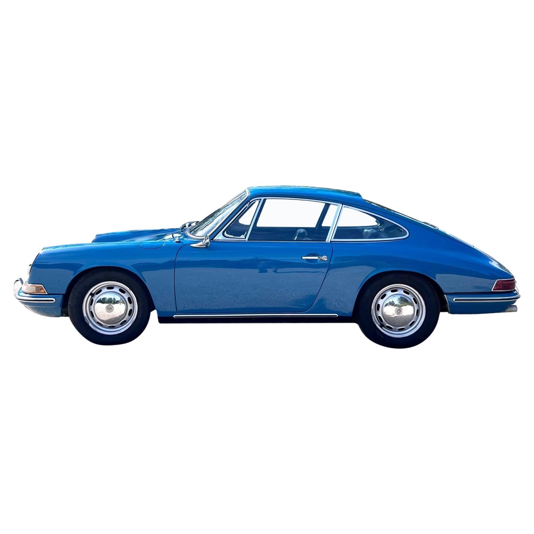 1967 Aga Blue 5-Speed Porsche 912 For Sale