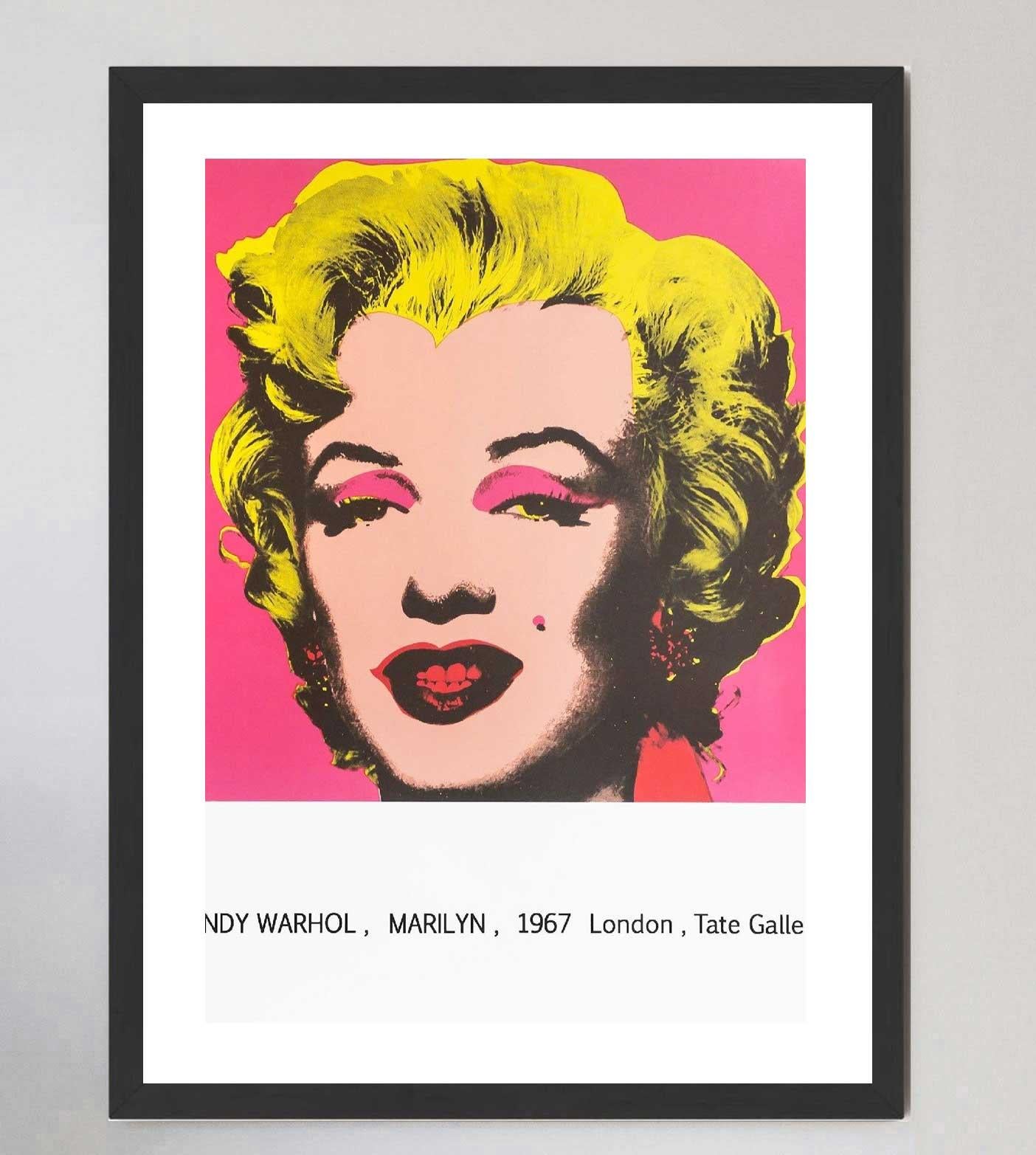 1967 Andy Warhol - Tate Gallery Original Vintage Poster (Mitte des 20. Jahrhunderts) im Angebot