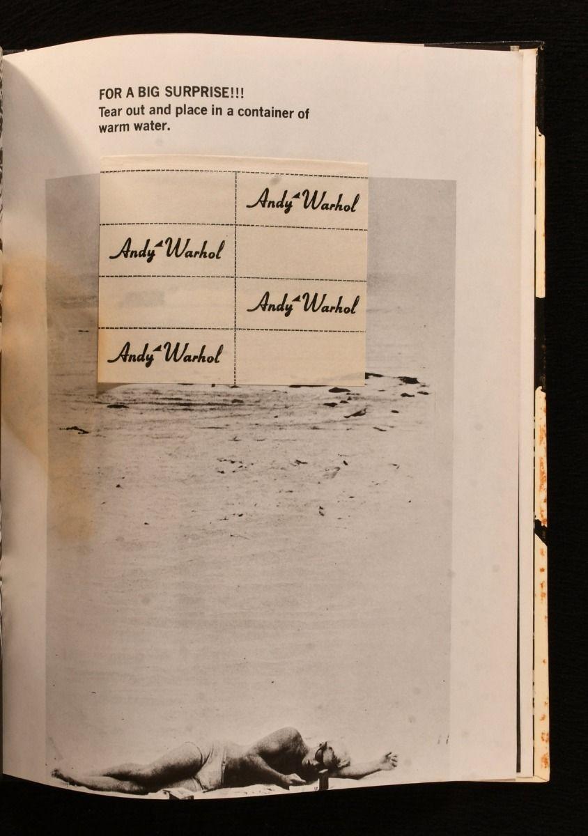 1967 Andy Warhol's Index (Book) For Sale 2