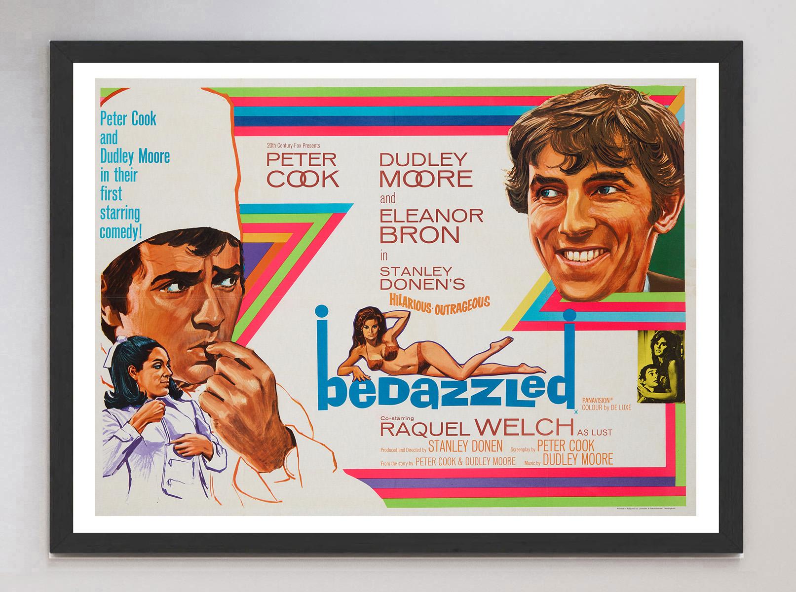 1967 Bedazzled Poster originale d'epoca In condizioni ottime in vendita a Winchester, GB
