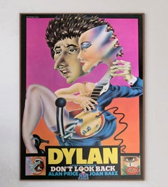 1967 Bob Dylan - Don't Look Back Original Vintage Poster
