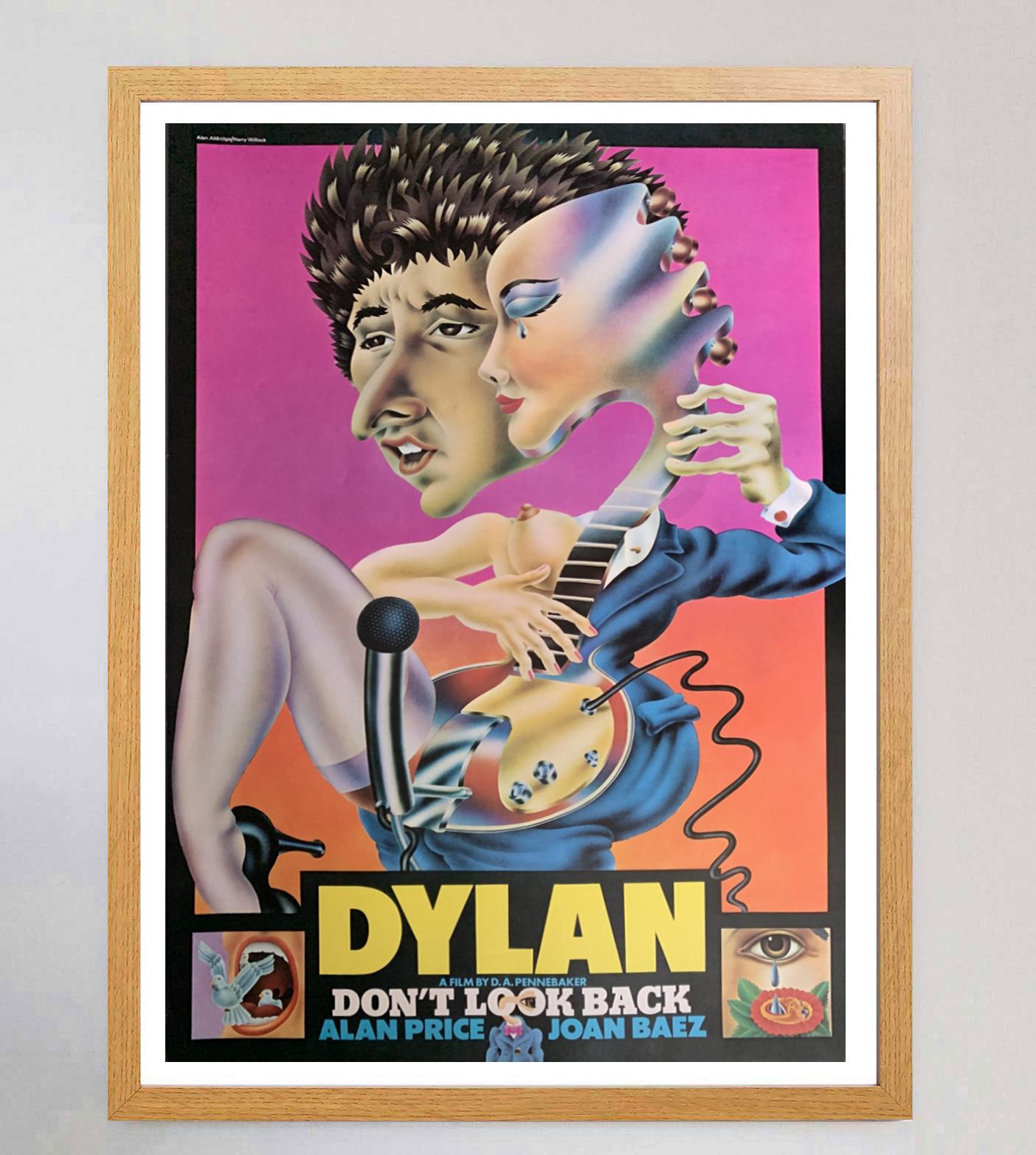 British 1967 Bob Dylan - Don't Look Back Original Vintage Poster For Sale