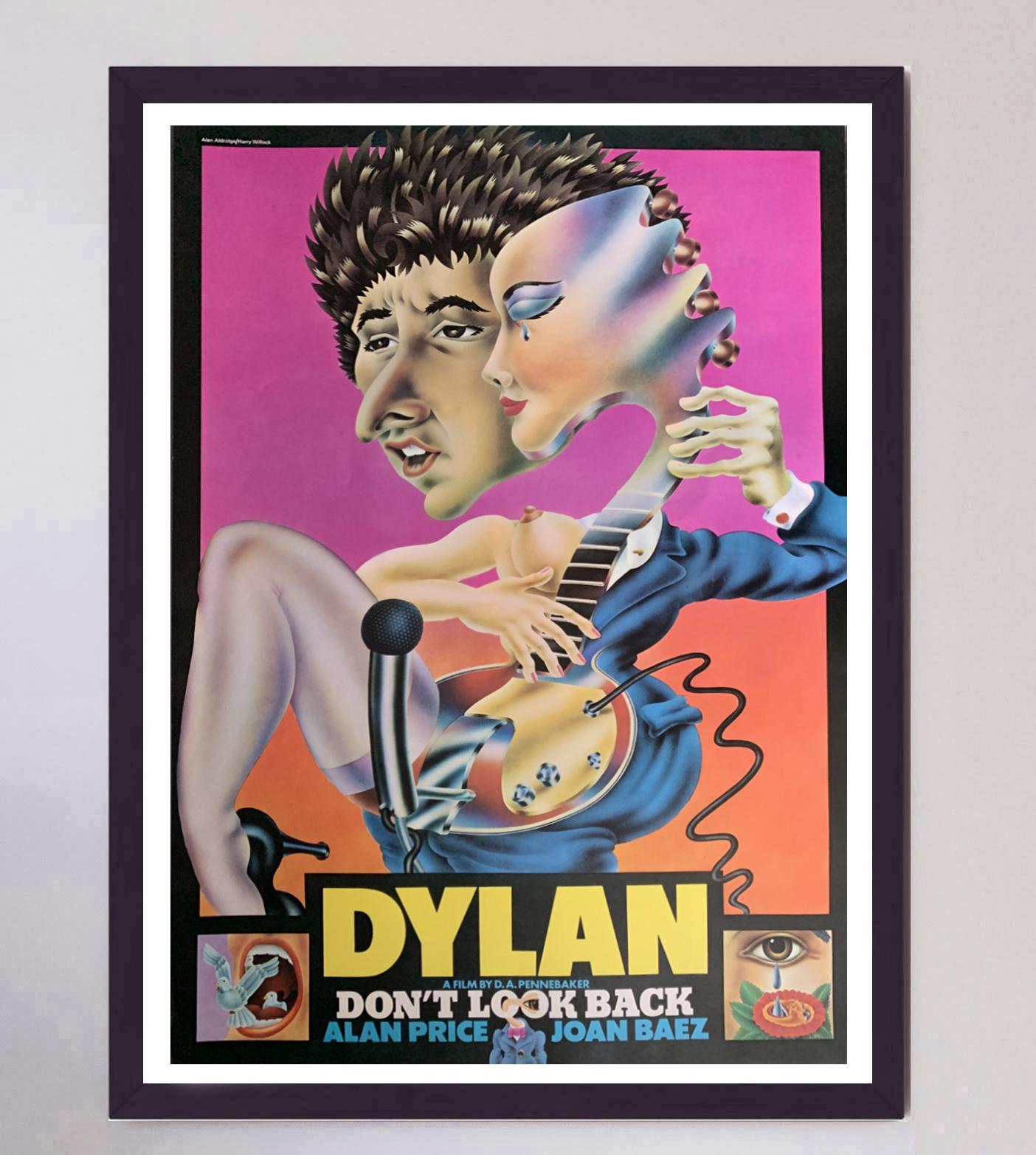 Mid-20th Century 1967 Bob Dylan - Don't Look Back Original Vintage Poster For Sale