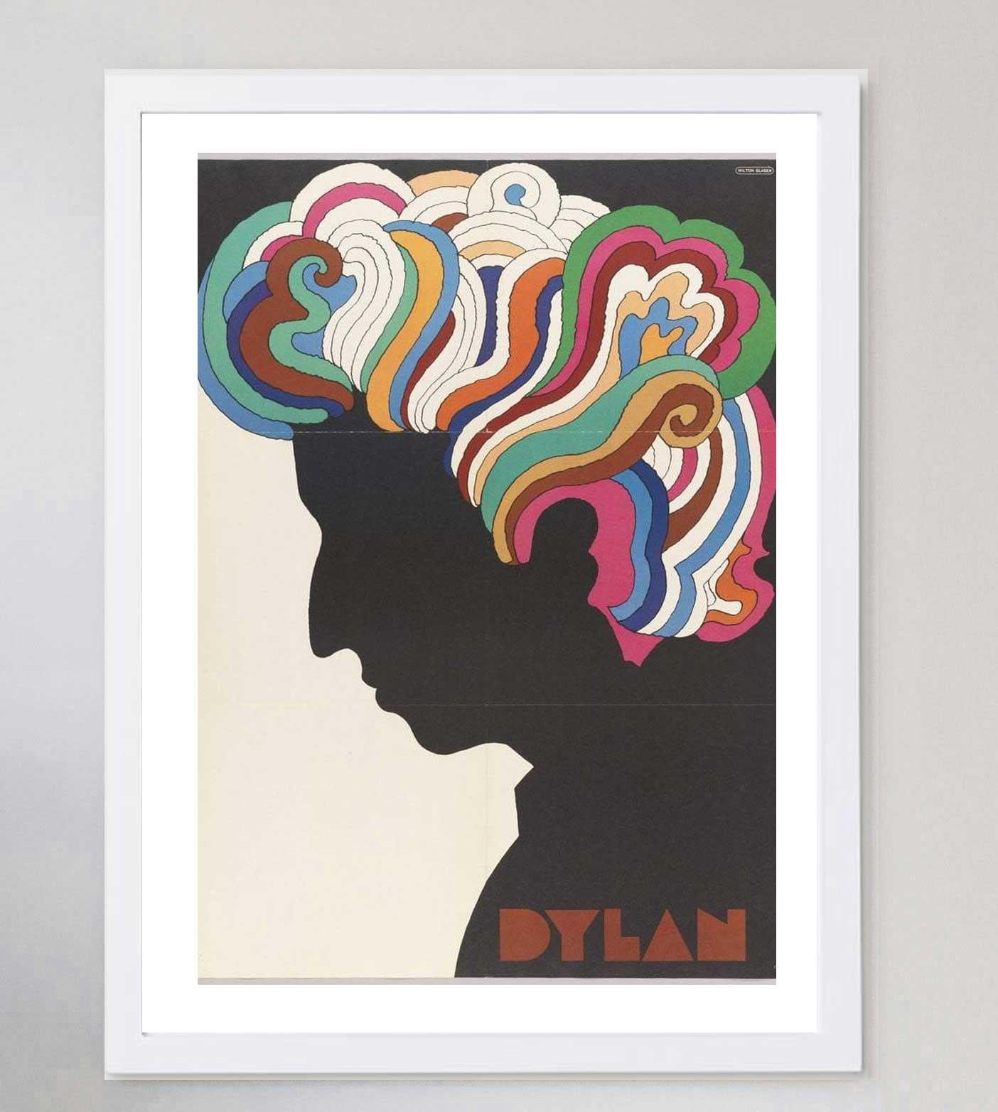 1967 Bob Dylan - Milton Glaser Original Vintage Poster (Papier) im Angebot