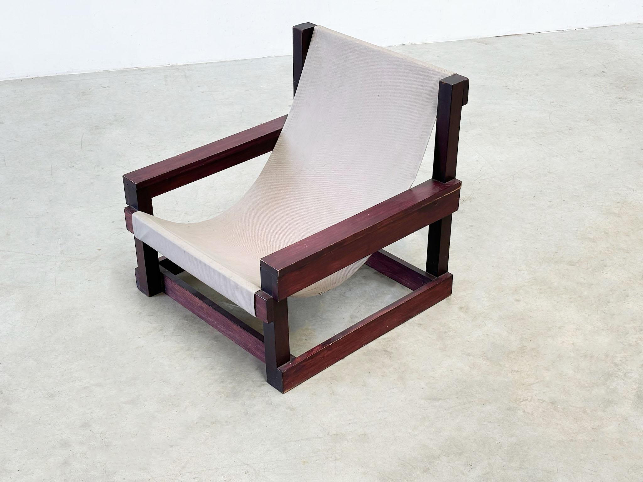 1967 Chaise sculpturale hollandaise 