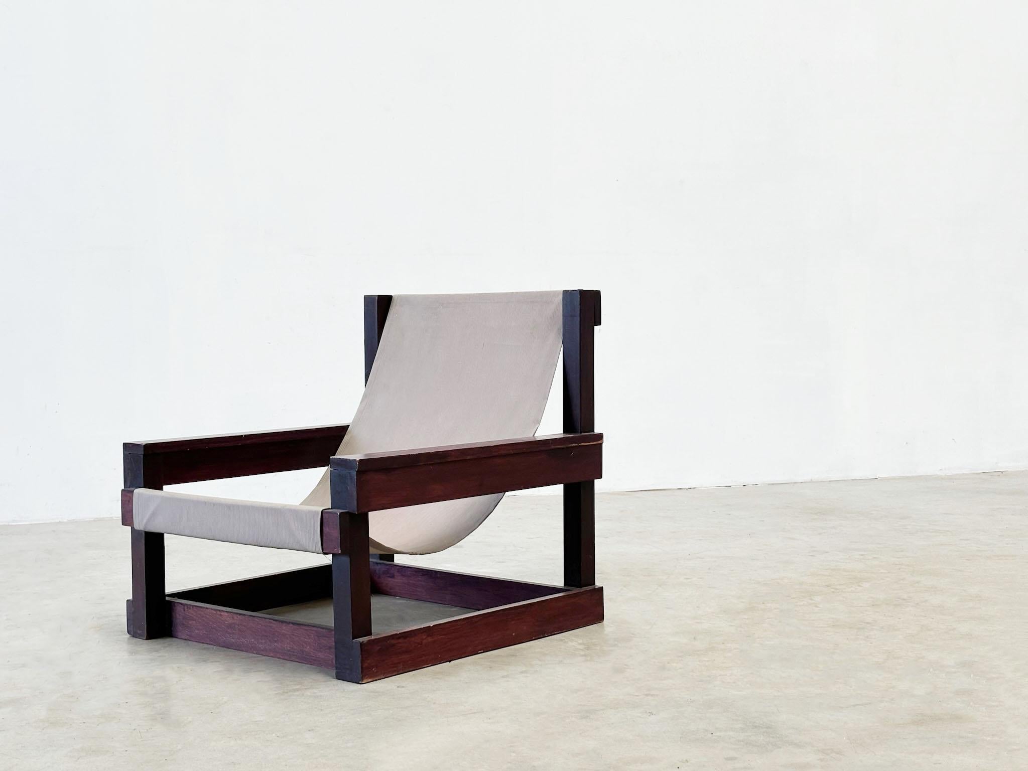 1967 Chaise sculpturale hollandaise 