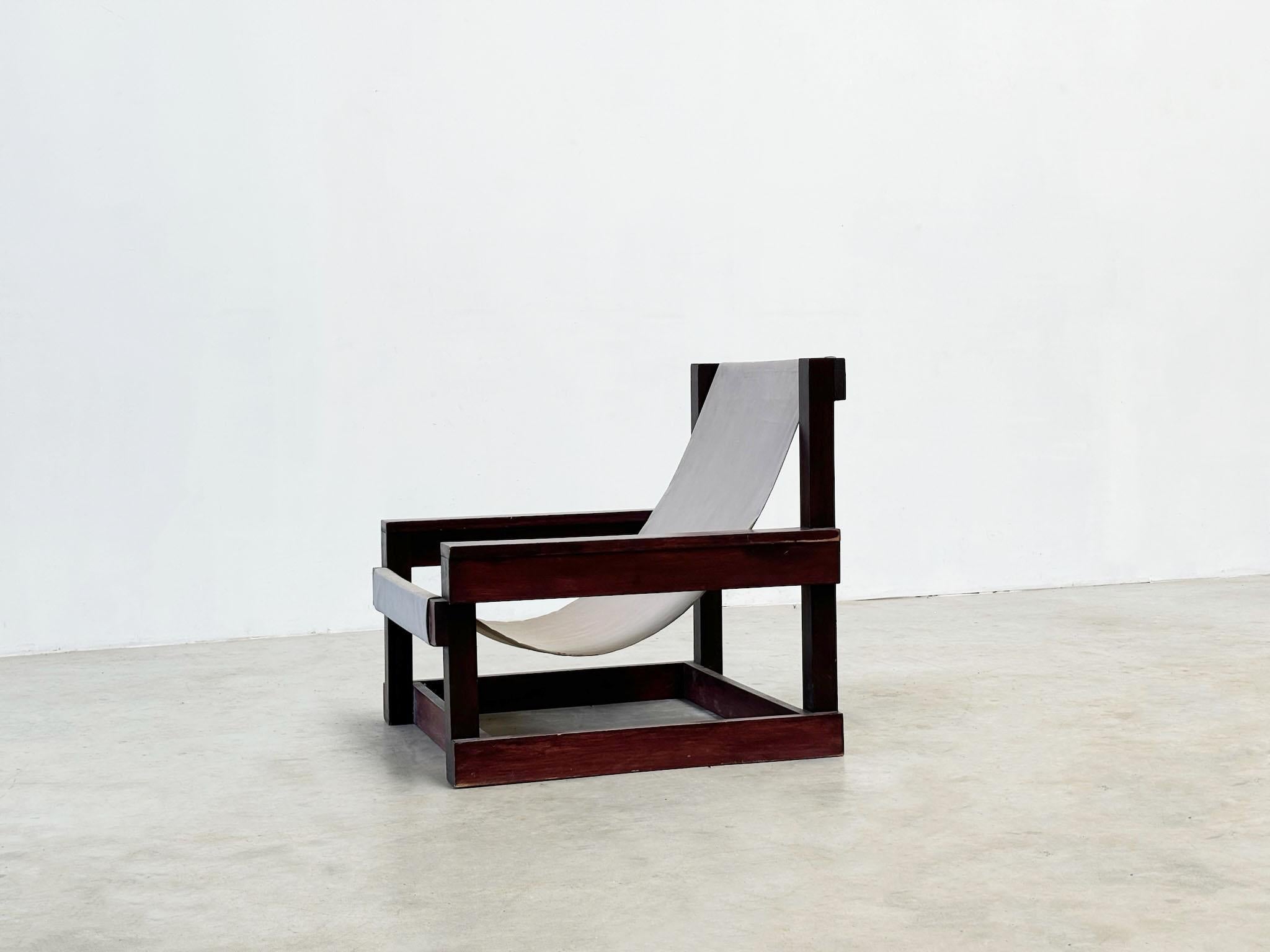 1967 Chaise sculpturale hollandaise 