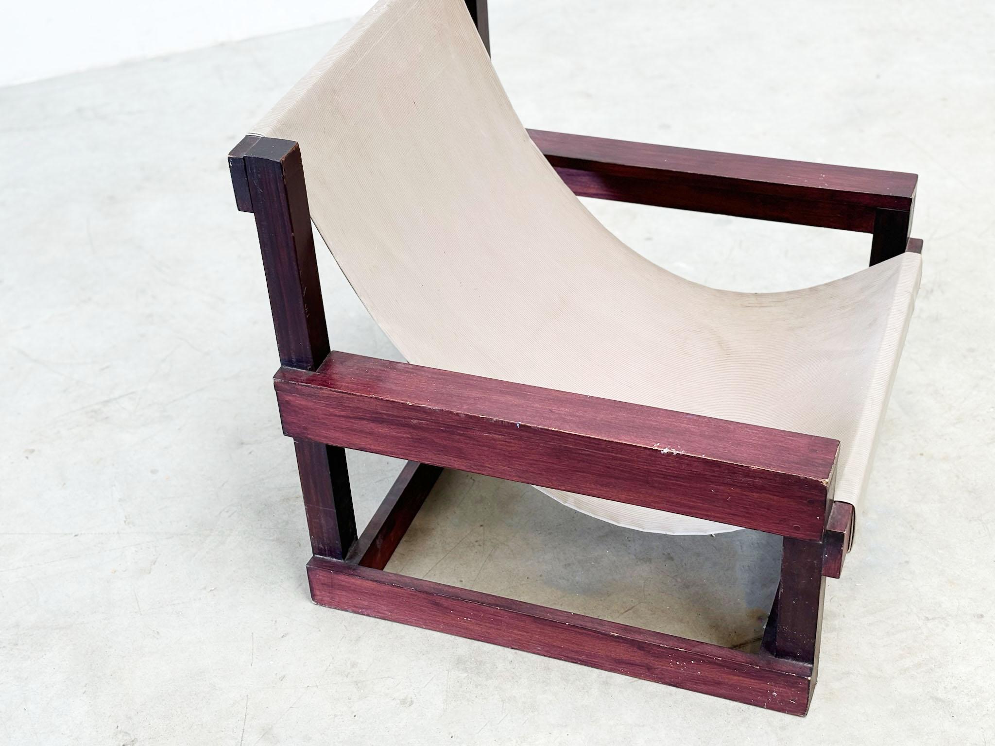 1967 Chaise sculpturale hollandaise 