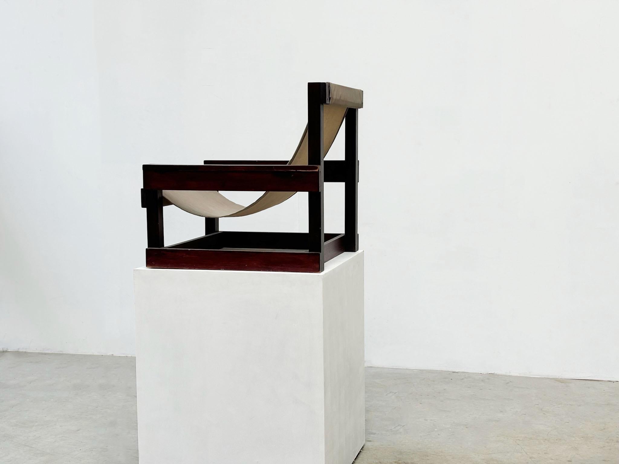 1967 Chaise sculpturale hollandaise 