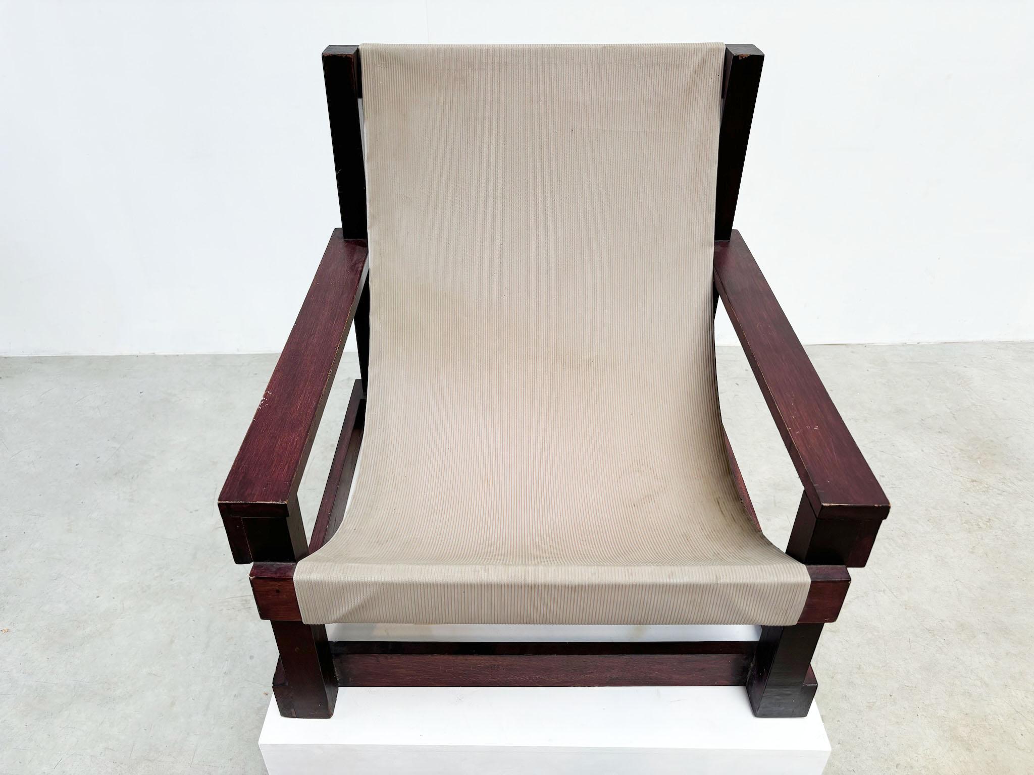 1967 Chaise sculpturale hollandaise 