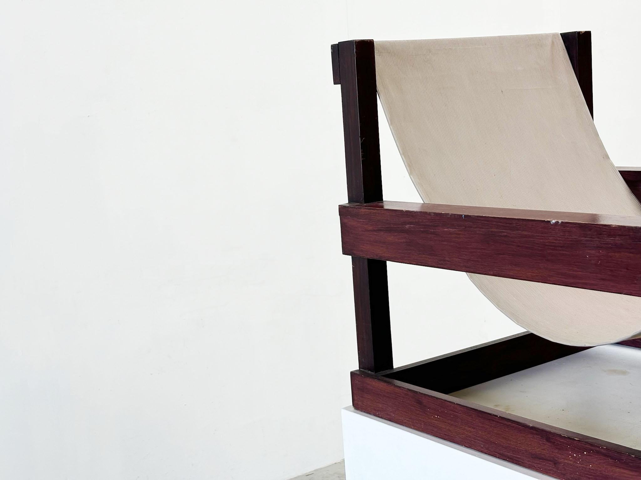 1967 Chaise sculpturale hollandaise 
